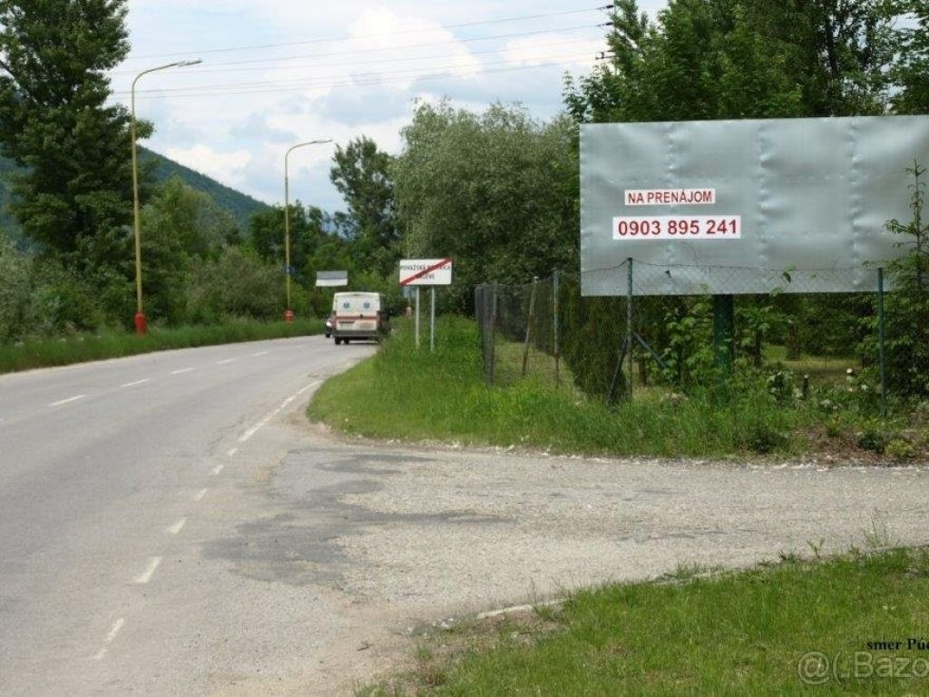 Reklamné plochy na prenájom - Považská Bystrica