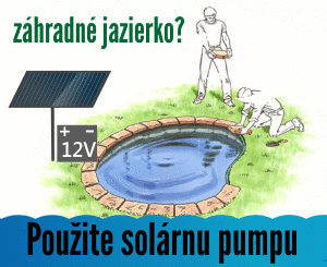solarna pumpa zahradne jazierko led osvetlenie Prírodný bazén: Lepší pre rodinu, záhradu, aj vašu peňaženku (video)